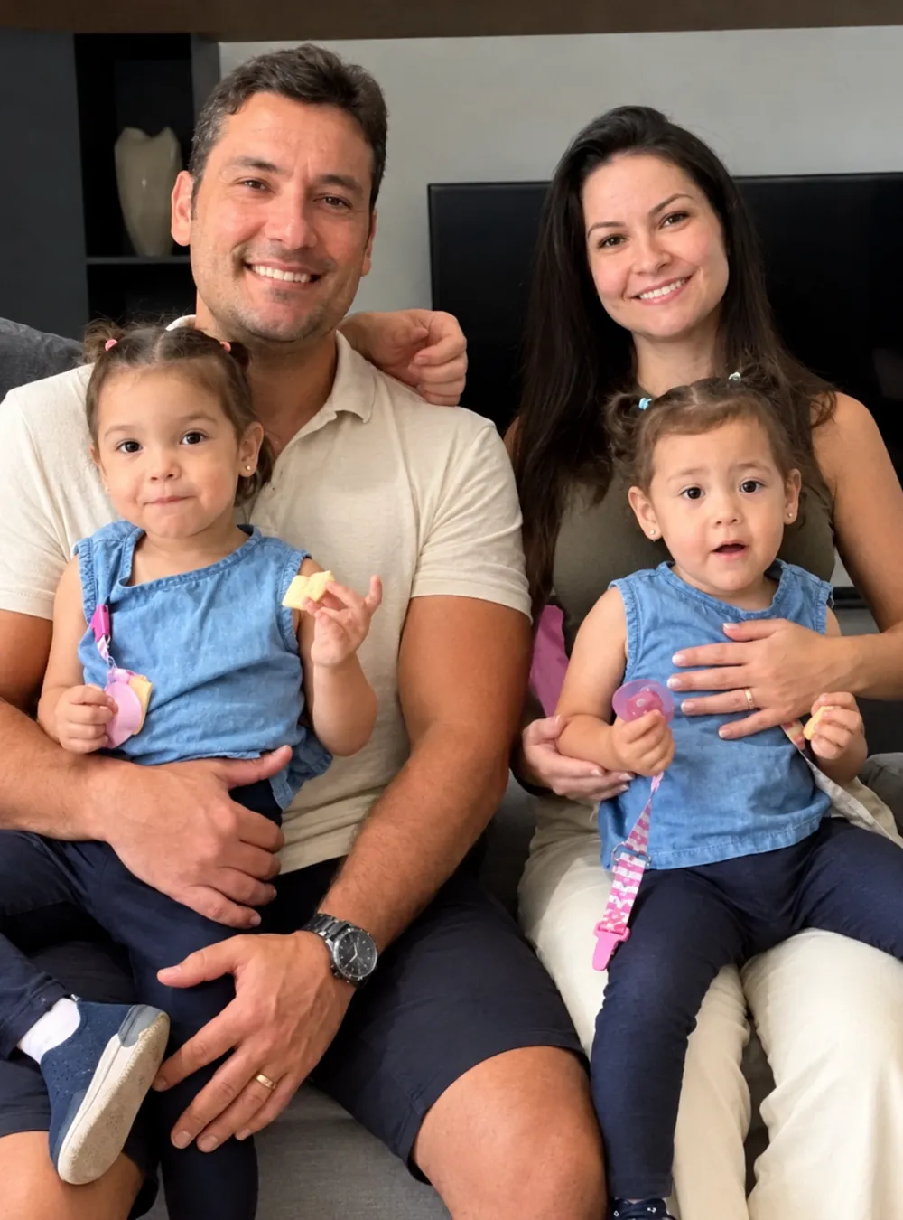 Dra. Bruna Dias Amaral com a família